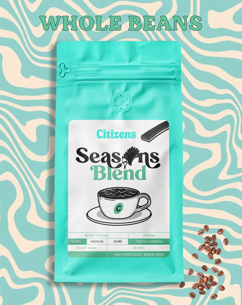 Seasons Blend (Nicaragua) Coffee, 12 oz bag